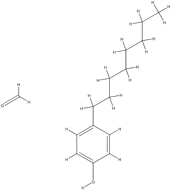 Formaldehyde, polymer with 4-octylphenol Structure