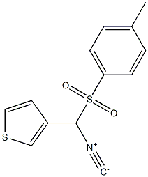 α-(p-톨릴술포닐)-a-(티엔-3-일)메틸)이소시아나이드 구조식 이미지
