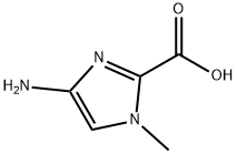 1H-Imidazole-2-carboxylicacid,4-amino-1-methyl-(9CI) Structure