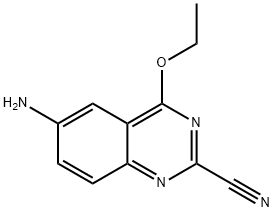 2-Quinazolinecarbonitrile,6-amino-4-ethoxy-(9CI) Structure