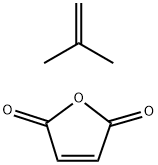 POLY(ISOBUTYLENE-ALT-MALEIC ANHYDRIDE) Structure