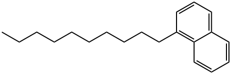 11 -Decylnaphthalene 구조식 이미지