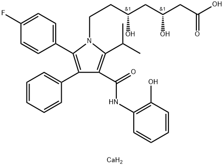 2-Hydroxy Atorvastatin Calcium Salt 구조식 이미지