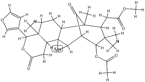 (-)-Xylocarpin Structure