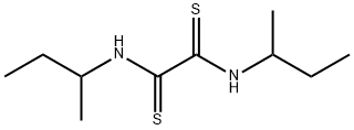 N,N'-Di(sec-butyl)ethanebisthioamide Structure