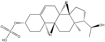 20alpha-Dihydroprognenolone-sulfate Structure