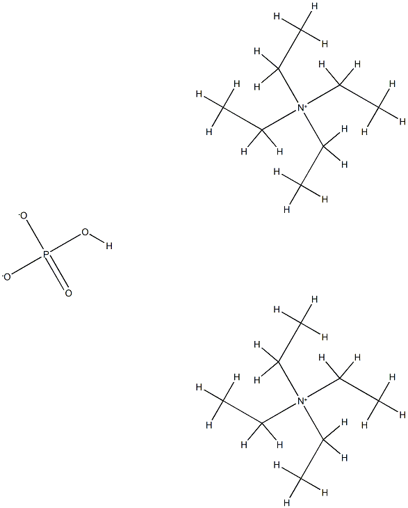 Ethanaminium, N,N,N-triethyl-, phosphate (2:1) Structure