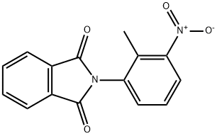 2-(2-methyl-3-nitrophenyl)-1H-isoindole-1,3(2H)-dione 구조식 이미지
