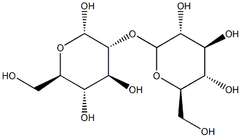 2-Obeta-D-glucopyranosyl-beta-D-glucopyranose Structure