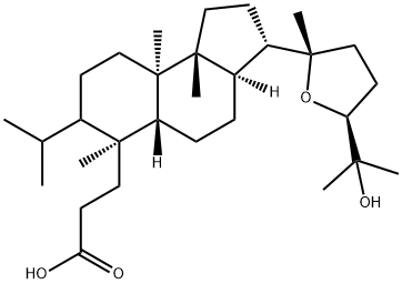 (24S)-20,24-Epoxy-25-hydroxy-3,4-seco-5α-dammaran-3-oic acid 구조식 이미지