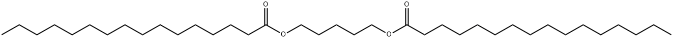 Bispalmitic acid 1,5-pentanediyl Structure