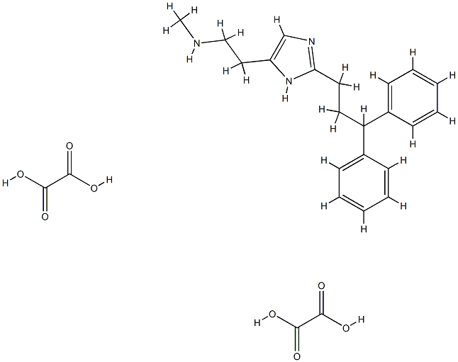 N-Methylhistaprodifen dioxalate salt Structure