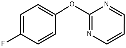 4-fluorophenyl 2-pyrimidinyl ether Structure