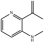 3-Pyridinamine,N-methyl-2-(1-methylethenyl)-(9CI) Structure