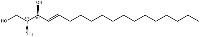 DL-erythro-Sphingosine Structure