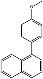 Anisole, p-1-naphthyl- (6CI,7CI) Structure