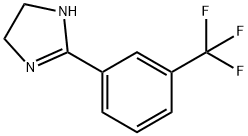 1H-IMidazole, 4,5-dihydro-2-[3-(trifluoroMethyl)phenyl]- Structure