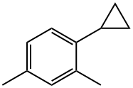 벤젠,1-시클로프로필-2,4-디메틸- 구조식 이미지