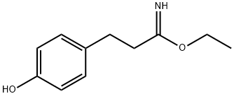 ethyl 3-(4-hydroxyphenyl)propanimidoate 구조식 이미지