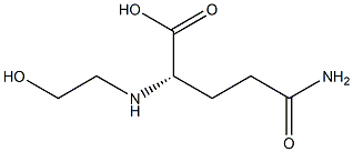 폴리-N(5)-(2-하이드록시에틸)글루타민 구조식 이미지