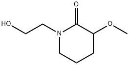 2-Piperidinone,1-(2-hydroxyethyl)-3-methoxy-(9CI) Structure