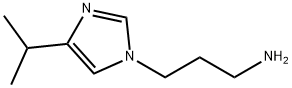 1H-Imidazole-1-propanamine,4-(1-methylethyl)-(9CI) Structure