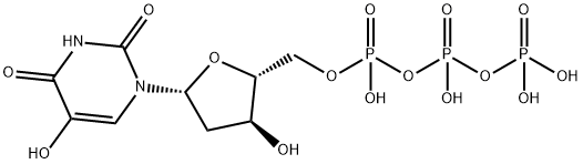 2'-deoxy-5-hydroxyuridine triphosphate Structure