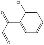 Benzeneacetaldehyde, 2-chloro-α-oxo- 구조식 이미지