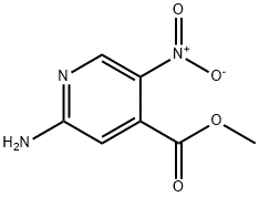 Methyl 2-aMino-5-nitroisonicotinate Structure