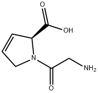 L-Proline, glycyl-3,4-didehydro- (9CI) Structure