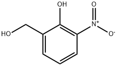 2-(hydroxymethyl)-6-nitrophenol 구조식 이미지