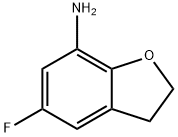 7-Benzofuranamine,5-fluoro-2,3-dihydro-(9CI) Structure