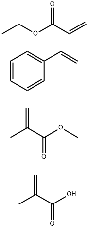 28263-96-9 2-Propenoic acid, 2-methyl-, polymer with ethenylbenzene, ethyl 2-propenoate and methyl 2-methyl-2-propenoate