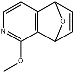 5,8-에폭시이소퀴놀린,5,8-디히드로-1-메톡시-(9CI) 구조식 이미지