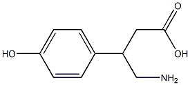 Baclofen impurity 6 Structure