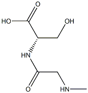 Sar-L-Ser-OH 구조식 이미지