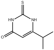 4(1H)-Pyrimidinone,2,3-dihydro-6-(1-methylethyl)-2-thioxo- Structure