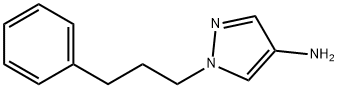 1-(3-phenylpropyl)-1H-pyrazol-4-amine Structure