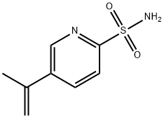 2-Pyridinesulfonamide,5-(1-methylethenyl)-(9CI) Structure