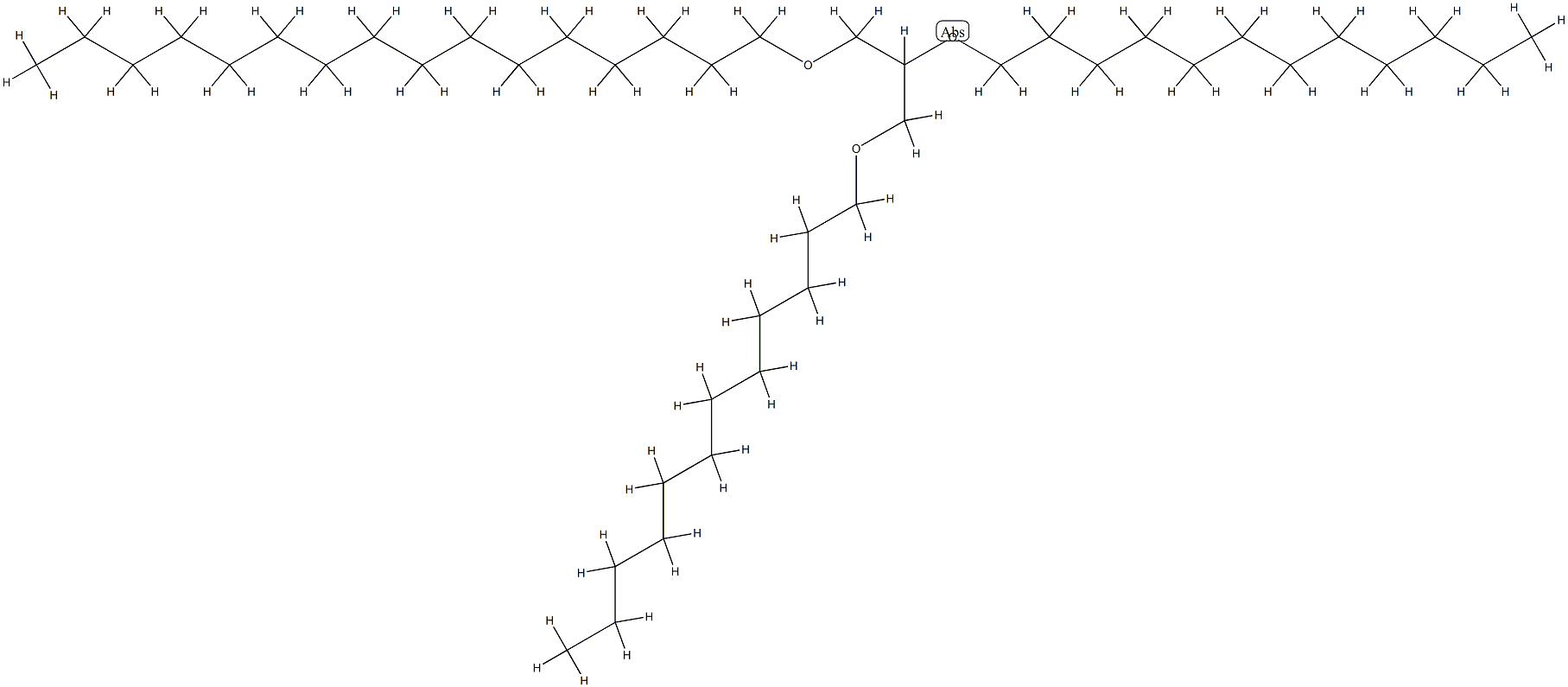 글리세롤트리에테르 구조식 이미지