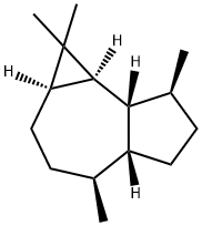 (1aR,4aα,7aα,7bβ)-Decahydro-1,1,4α,7α-tetramethyl-1H-cycloprop[e]azulene Structure