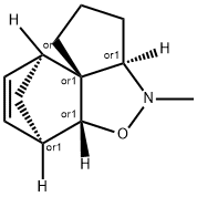 6,9-Methano-1H,9H-benzo[d]cyclopent[c]isoxazole,2,3,3a,4,5a,6-hexahydro-4-methyl-,(3aR,5aR,6R,9S,9aR)-rel-(9CI) Structure