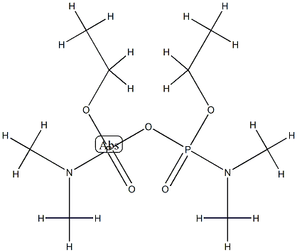 테트라메틸-P,P'-디아미도디인산디에틸에스테르 구조식 이미지