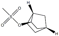 Bicyclo[2.2.1]heptan-2-ol, methanesulfonate, (1R,2R,4S)-rel- (9CI) Structure