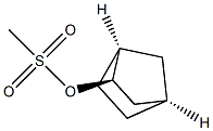 비시클로[2.2.1]헵탄-2-올,메탄설포네이트,(1R,2S,4S)-rel-(9CI) 구조식 이미지
