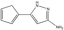 1H-Pyrazol-3-amine,5-(1,3-cyclopentadien-1-yl)-(9CI) 구조식 이미지