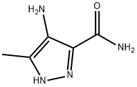 1H-Pyrazole-3-carboxamide,4-amino-5-methyl-(9CI) 구조식 이미지