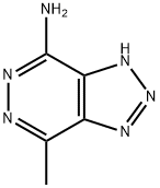 1H-v-Triazolo[4,5-d]pyridazine,4-amino-7-methyl-(8CI) Structure