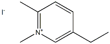 Pyridinium,5-ethyl-1,2-dimethyl-, iodide (1:1) Structure