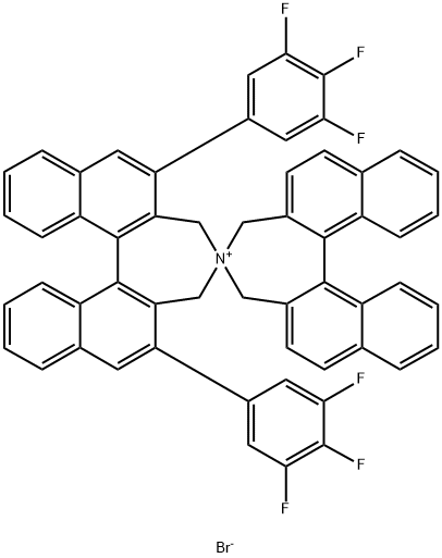 (S,S)-3,4,5-TRIFLUOROPHENYL-NAS BROMIDE Structure